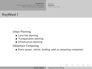 Trajectory Data Mining | PDF