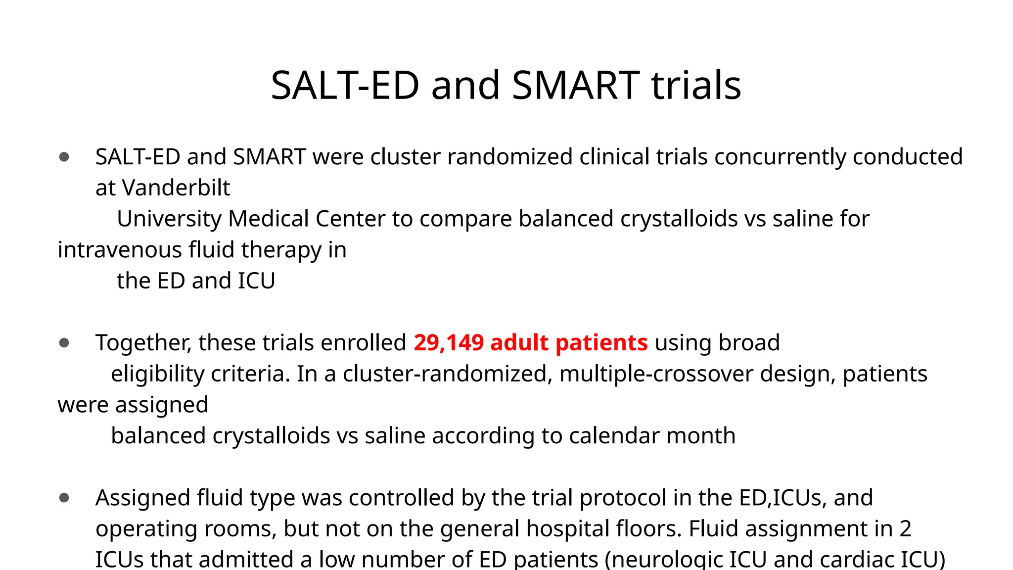 Clinical Effects of Balanced Crystalloids vs Saline in Adults With ...