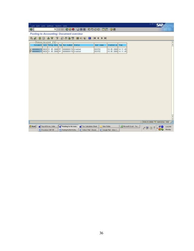 56321818 Sap Hr Stepwise Screen Shots