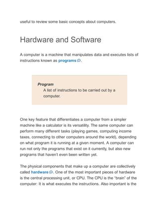 Building Python Programs 1st Edition Stuart Reges Marty Stepp | PDF