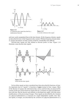 Signals And Systems Analysis Using Transform Methods And Matlab Third ...