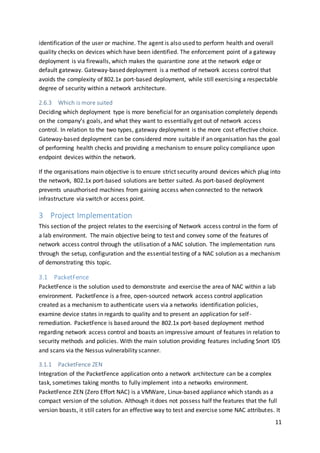 Network Access Control as a Network Security Solution | DOCX