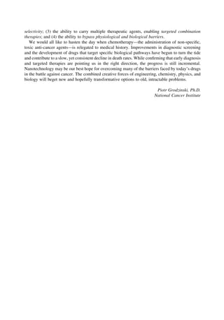 Nanotechnology In Cancer Therapeutics Mansoor M Amiji | PDF