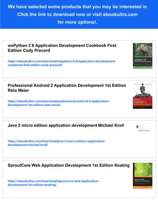 JavaFX 1 2 Application Development Cookbook 1st Edition Vladimir Vivien ...