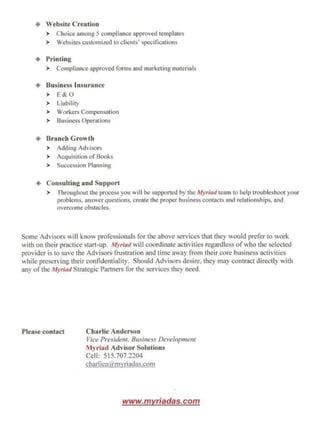 Myriad Services PowerPoint v1