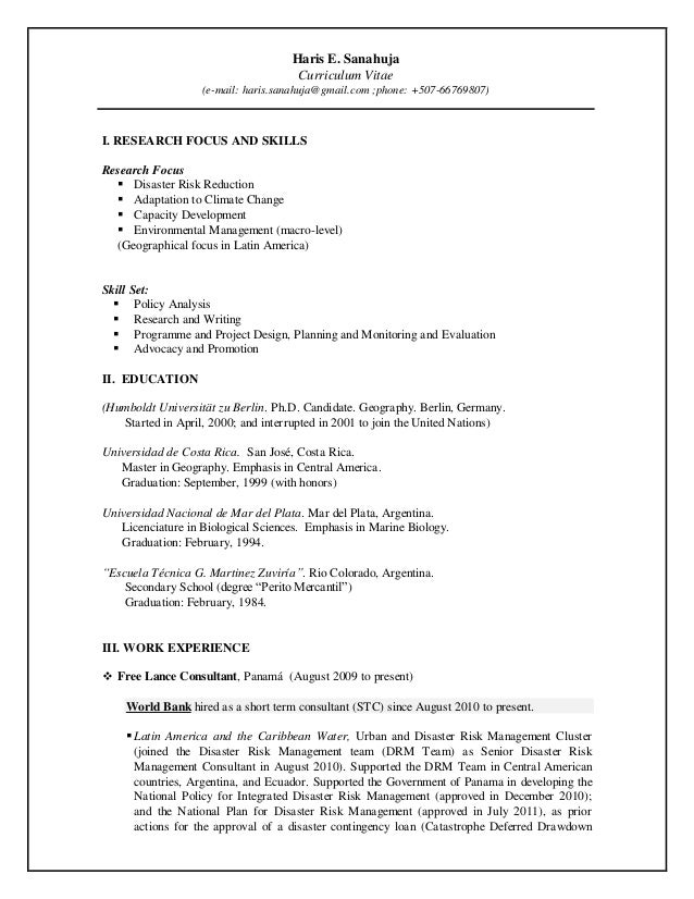 cv haris sanahuja 2016