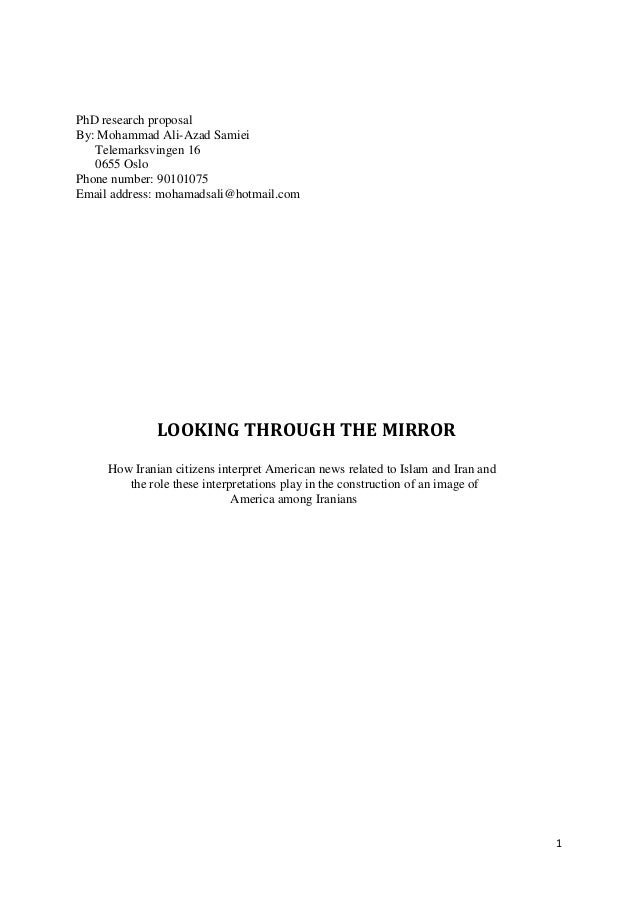 Phd research proposal e learning
