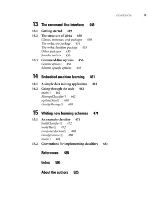 Data Mining Practical Machine Learning Tools and Techniques 2nd Edition ...