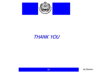 THANK YOU
37 Aly Elbatran
 