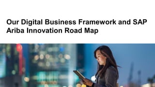 Our Digital Business Framework and SAP
Ariba Innovation Road Map
 