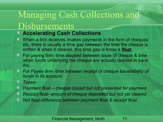 56621791 cash-manageemnt | PPT