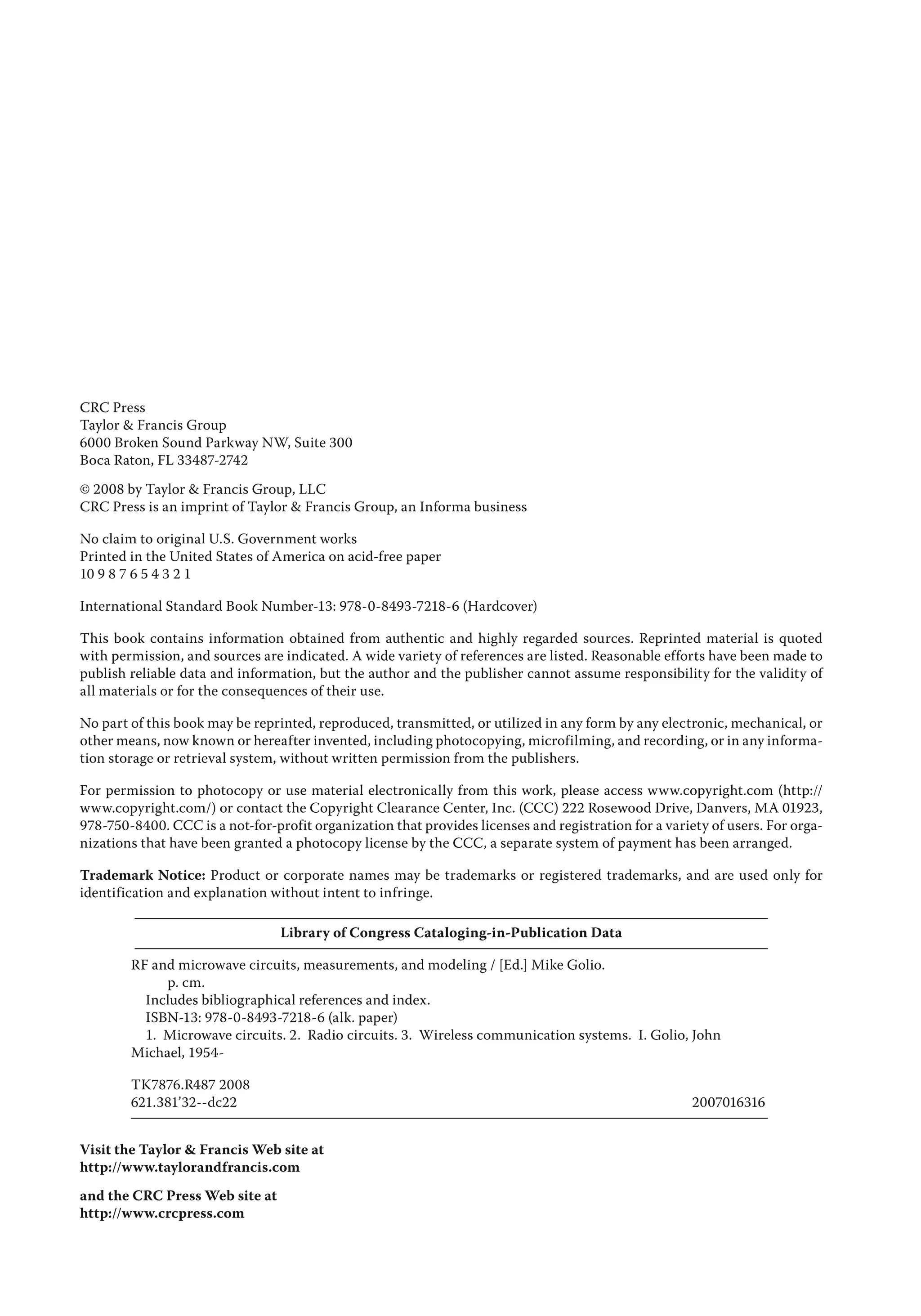 7218: “7218_c000” — 2007/11/16 — 10:28 — page iv — #4
 