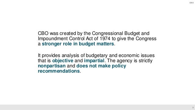 An Introduction to CBO: Its Role, Services, Products, and Communications Slide 3