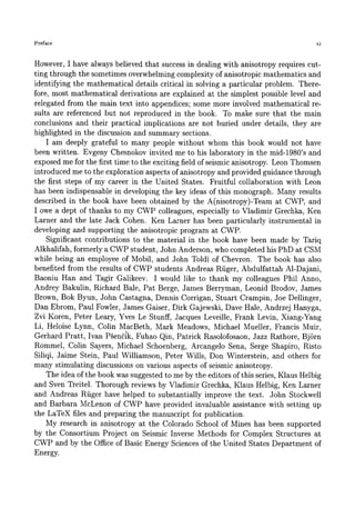 Stuart Leary Seismic Signatures And Analysis Of Reflection Data In Anisotropic Media ...