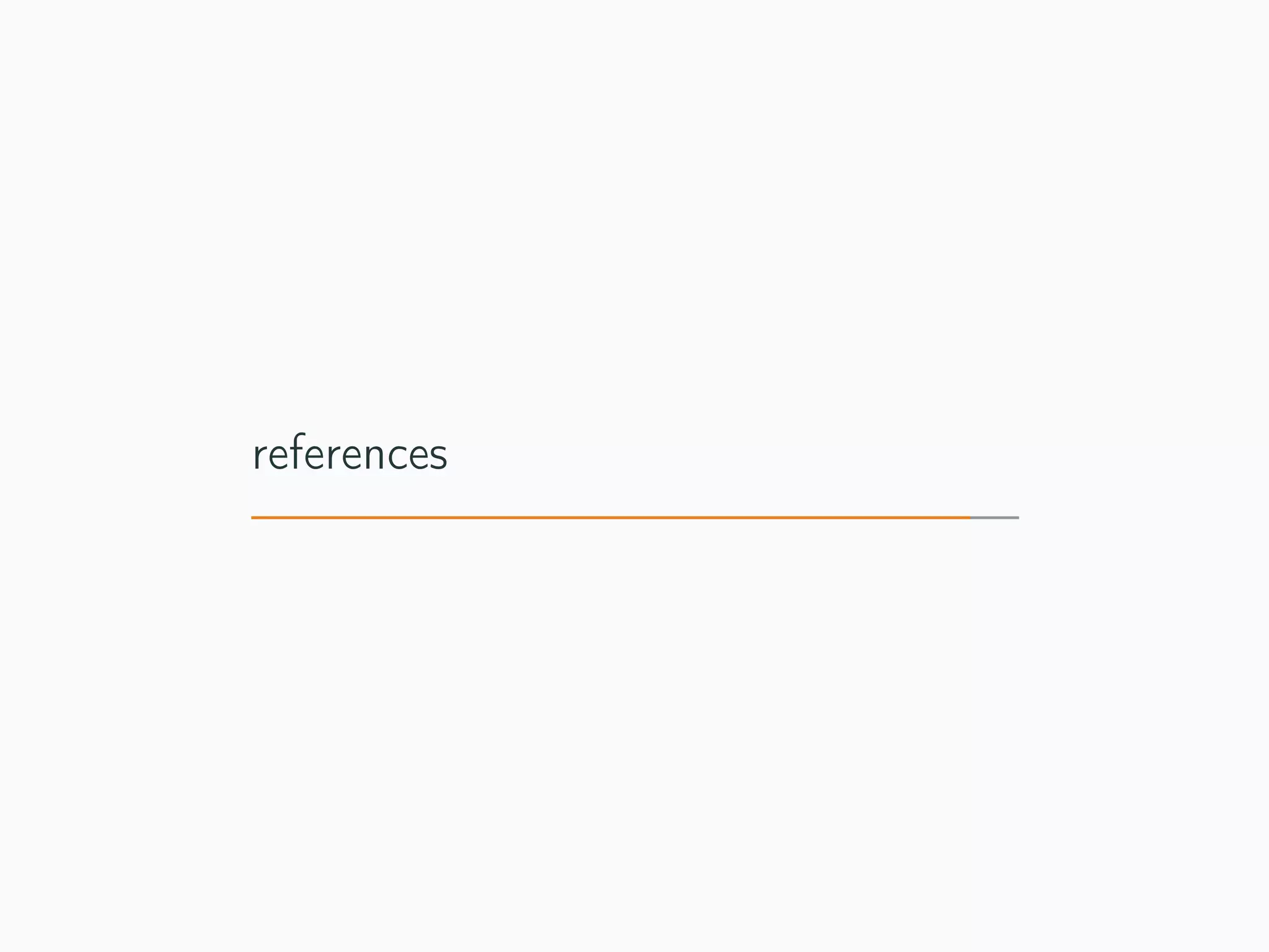 references
 