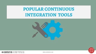 POPULAR CONTINUOUS
INTEGRATION TOOLS
 