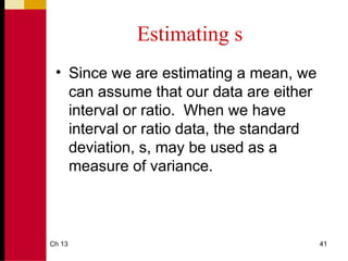 Determining the Size of a Sample statistical sample.ppt
