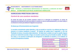 PLC: ejercicios s7-200