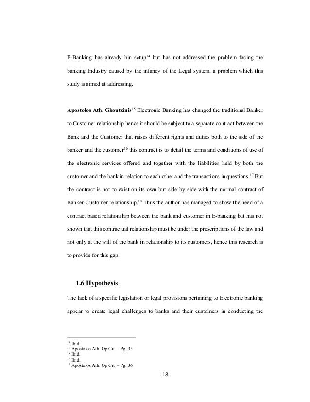 The Electronic Banking Industry In Tanzaniastrengths And - 