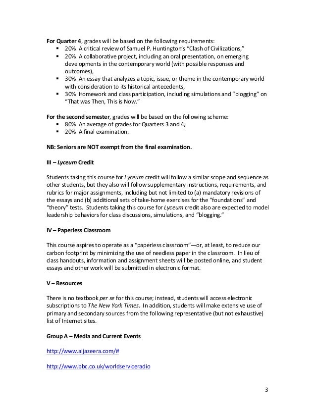 Thesis Statement Essay Example That Was Then This Is Now Example Of A Essay Paper also Good High School Essay Topics Cwsyllabusrev Short Essays In English