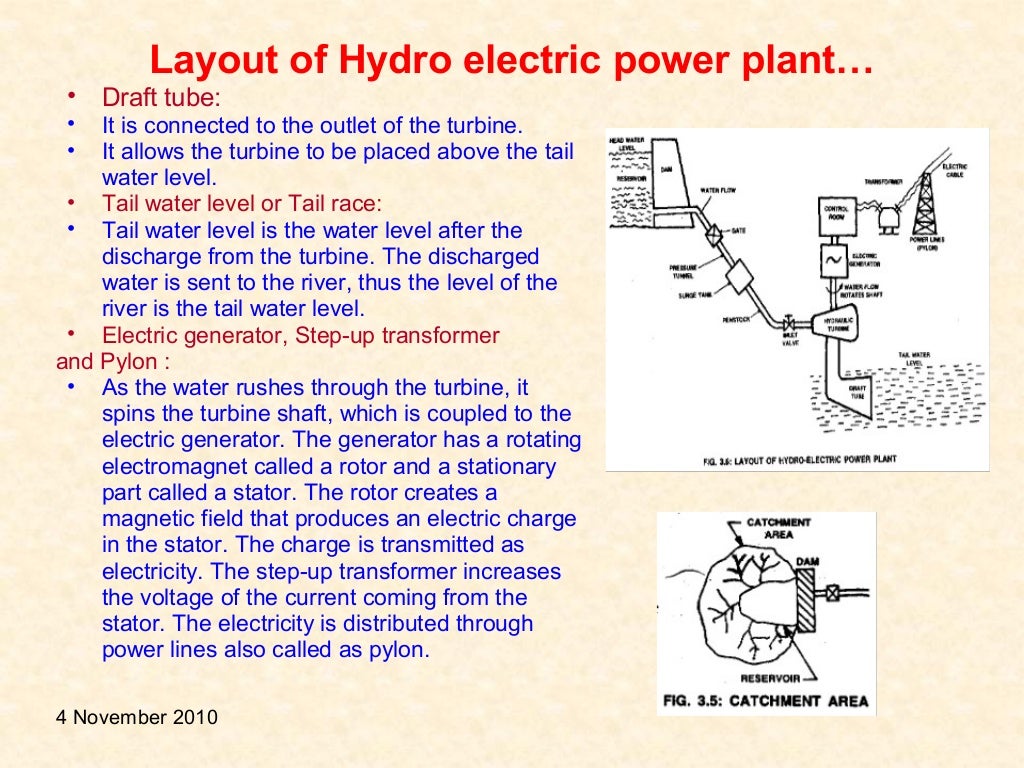 Hydro electric power plant