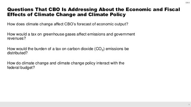 An Overview of CBO’s Work on Climate Change Slide 2