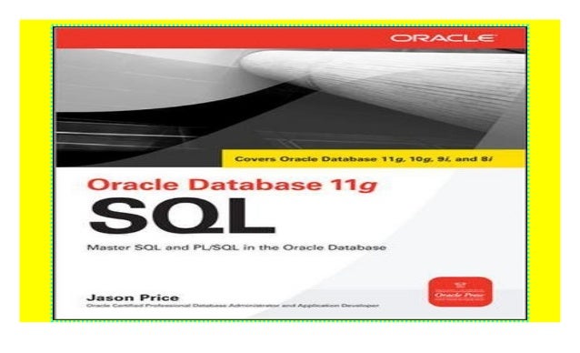 Oracle Database 11g Sql Oracle Press Pdf - 