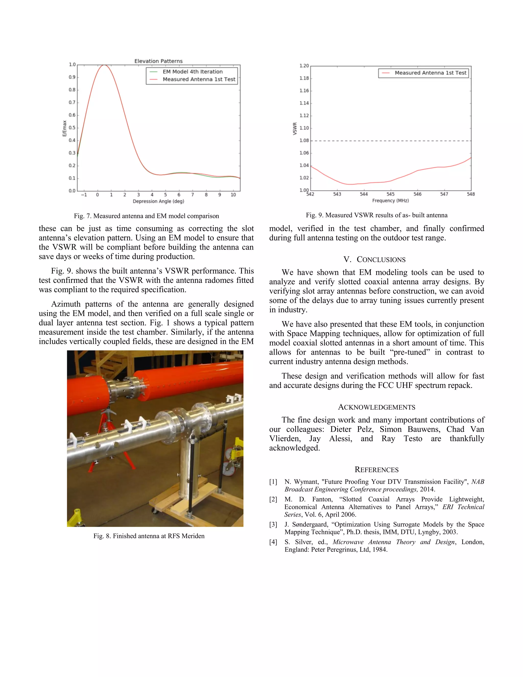 Advanced Modeling Method for UHF Broadcast Slotted Coaxial Antennas | PDF