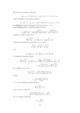 567 Nice And Hard Inequality