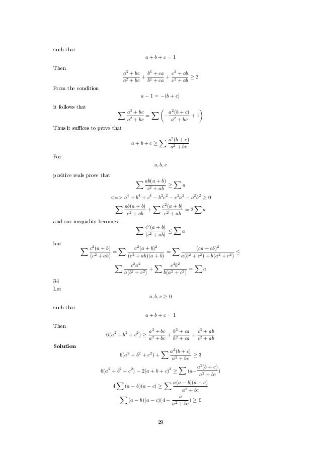 567 Nice And Hard Inequality 567 Nice And Hard Inequality