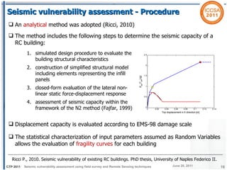 Seismic vulnerability assessment using field survey and Remote Sensing ...
