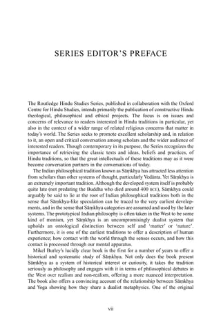 Classical Samkhya And Yoga An Indian Metaphysics Of Experience Burley | PDF