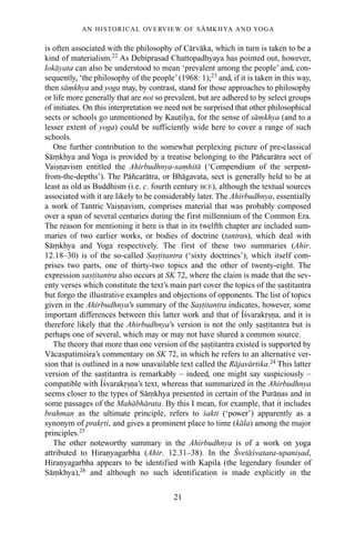 Classical Samkhya And Yoga An Indian Metaphysics Of Experience Burley | PDF