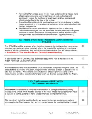 Spcc Inventory SJIA SPCC Plan(7-1-15) | PDF
