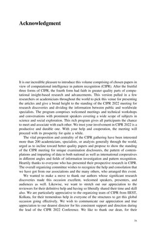 Computational Intelligence in Pattern Recognition Asit Kumar Das | PDF