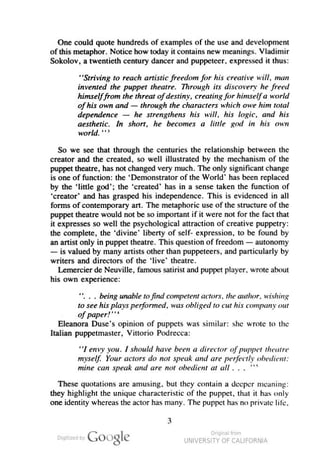 Puppet Writer Aspects Of Puppet Theatre Henryk Jurkowski | PDF