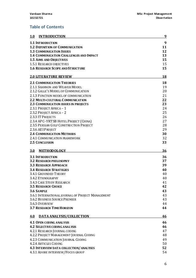 Phd tqm construction management dissertation thesis