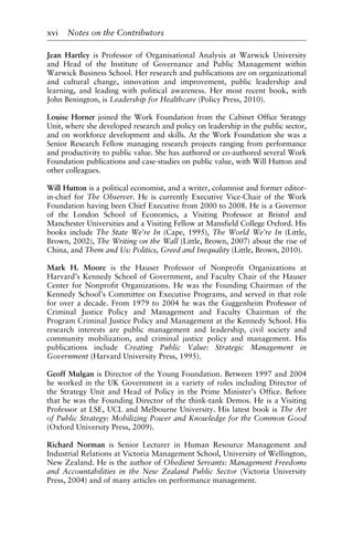 Public Value Theory and Practice 1st Edition John Benington | PDF