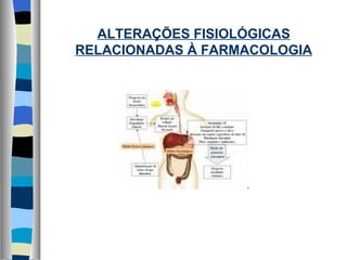 ALTERAÇÕES FISIOLÓGICAS RELACIONADAS À FARMACOLOGIA 