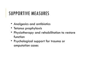 Comprehensive Guide to Extremity Trauma: Investigation and Treatment | PPTX