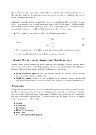 Hybrid Rocket propulsion | PDF