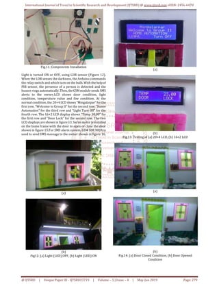 Arduino Based Smart Home Automation System | PDF
