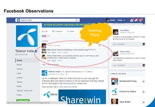 Awaiting
Reply
Facebook Observations
 