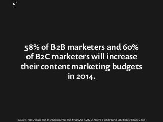 56 Reasons Why Content Marketing Works: 2014 Edition 