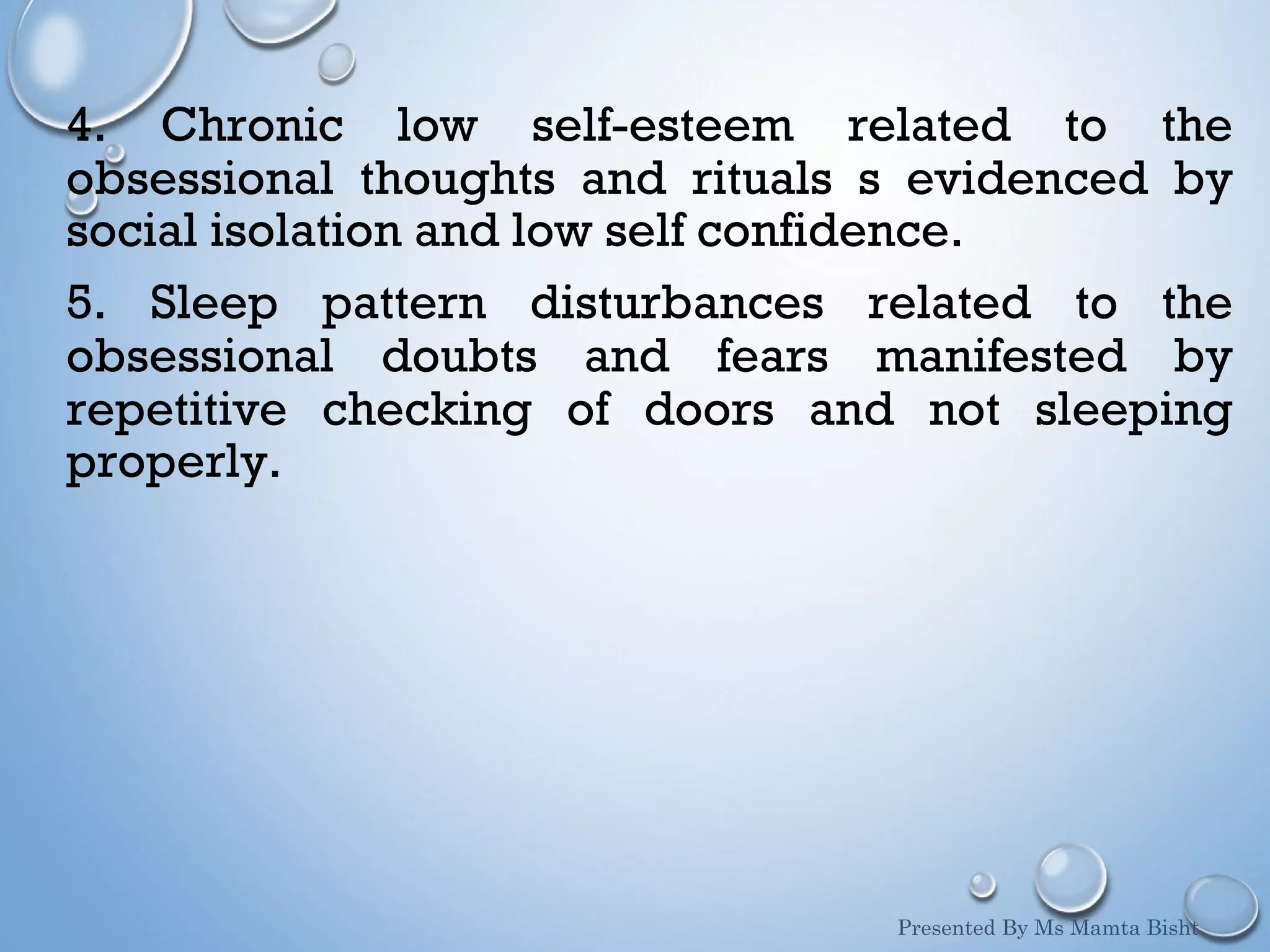 obsessive compulsive and related disorders (OCD) | PDF