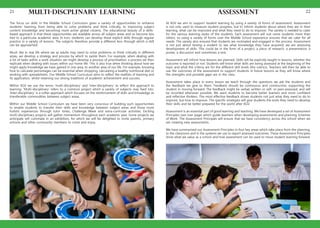 KGV Middle School Curriculum | PDF