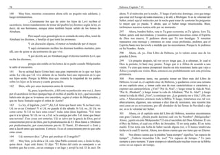 28                                                                                       Hebreos, Capítulo 7 #1                                                          49

160     Muy bien, mientras avanzamos ahora sólo un poquito más adelante, y               ahora. Y el miércoles por la noche...Y luego el próximo domingo, creo que tengo
luego terminaremos.                                                                      que estar en Chicago de todas maneras, y de allí, a Michigan. Si es la voluntad del
                 ...Ciertamente los que de entre los hijos de Leví reciben el            Señor, estaré aquí el miércoles por la noche para tratar de contestar las preguntas
sacerdocio, tienen mandamiento de tomar del pueblo los diezmos según la ley, es          lo mejor que yo pueda. Y ahora, que el Señor tenga misericordia. Bien,
decir, de sus hermanos, aunque éstos también hayan salido de los lomos de                inclinemos nuestros rostros sólo por un momento.
Abraham.                                                                                 297      Ahora, bendito Señor, esta es Tu gran economía; es Tu iglesia. Eres Tú,
               Pero aquel cuya genealogía no es contada de entre ellos, tomó de          Señor, quien está moviéndose, y nosotros queremos movernos como el Espíritu
Abraham los diezmos, y bendijo al que tenía las promesas.                                de Dios nos mueve. Y pedimos ahora que Tú nos bendigas. Y mientras
                                                                                         repasamos este mensaje y entramos en estas cosas profundas, pedimos que el
                 Y sin discusión alguna, el menor es bendecido por el mayor.             Espíritu Santo nos las revele a medida que las necesitamos. Porque te lo pedimos
                 Y aquí ciertamente reciben los diezmos hombres mortales; pero           en Su Nombre. Amén.
allí, uno de quien se da testimonio de que vive.                                         298     Ahora, oh, yo...Este Libro de Hebreos, yo lo valoro como uno de los
                Y por decirlo así, en Abraham pagó el diezmo también Leví, que           grandes Libros.
recibe los diezmos;                                                                      299     Un poquito después, tal vez yo-yo tenga que...Ir a ultramar, lo cual si
                 porque aún estaba en los lomos de su padre cuando Melquisedec           Dios lo permite, lo haré muy pronto. Tengo que ir a África de acuerdo a una
le salió al encuentro.                                                                   visión. Yo creo que nunca prosperaré mucho en mis reuniones hasta que vaya a
161     Su-su actitud hacia Cristo hará una gran impresión en lo que sus hijos           África y cumpla esa visión. Bien, entonces eso probablemente será esta próxima
serán. La vida que Ud. vive delante de su familia hará una impresión en lo que           primavera.
sus hijos serán. Porque la Biblia dice que visitaría la iniquidad de los padres          300       Pero mientras tanto, me gustaría tomar un libro más del Libro de
sobre los hijos en la tercera y cuarta generación.                                       Hebreos; lo cual es, el capítulo once de Hebreos, y quedarnos como una semana
162     Bien, sólo por unos momentos antes de terminar.                                  en ese capítulo once, y tomar cada una de esas características o caracteres, y
                                                                                         exponer sus características. ¿Ven? "Por fe, Noé", y luego tomar la vida de Noé;
                 Si, pues, la perfección...(Allí está su perfección otra vez.)...fuera
                                                                                         "Por fe, Abraham", y luego tomar la vida de Abraham; "Por fe, Abel", y luego
por el sacerdocio levítico (porque bajo él recibió el pueblo la ley), ¿qué necesidad
                                                                                         tomar la vida de Abel. ¿Ven?, y continuar eso. ¿Les gustaría eso a Uds.? ¡Oh, eso
habría aún de que se levantase otro sacerdote, según el orden de Melquisedec, y
                                                                                         sería...! Abarcaríamos entonces toda la Biblia. Y luego, trataríamos eso, tal vez,
que no fuese llamado según el orden de Aarón?
                                                                                         abarcaríamos, digamos, una semana o diez días de reuniones, una reunión tras
163      La ley, el legalista ¿ven? "¡Ah, Ud. tiene que hacer esto. Si no hace esto,     otra como en un avivamiento, por allí alrededor de las fiestas de Navidad o algo
Ud. no es un Cristiano! Y si Ud. no guarda el día sábado. Si Ud. no...Si Ud. no          así, si es la voluntad del Señor.
come carne. Si Ud. no hace estas cosas", todas estas ideas legalistas. "Ud. tiene
                                                                                         301     Ahora, en el capítulo siete del Libro de Hebreos, nosotros encontramos
que ir a la iglesia. Si Ud. no va, a Ud. se la castiga por ello. Ud. tiene que hacer
                                                                                         este gran Carácter. ¿Quién puede decirme cuál era Su Nombre? ¡Melquisedec!
una novena". Esas cosas son tonterías. Ud. es salvo por la gracia de Dios, por el
                                                                                         Ahora, ¿quién era este Melquisedec? Él era el sacerdote del Dios Altísimo. Él era
conocimiento previo de Dios, por la predestinación de El. Dios llamó a Abraham
                                                                                         el Rey de Salem, el cual era el Rey de Jerusalén. Él no tenía padre, Él no tenía
por predestinación, por conocimiento previo. El llamó...El aborreció a Esaú y
                                                                                         madre. Él no tenía una fecha de haber nacido alguna vez, o Él nunca tendrá una
amó a Jacob antes que nacieran. Correcto. Es-es el conocimiento previo que sabe
                                                                                         fecha en la cual Él morirá. Ahora, nos dimos cuenta que eso tiene que ser Eterno.
estas cosas.
                                                                                         302     Nos dimos cuenta que la palabra "para siempre" significa "un espacio de
164     Ud. entonces dice: "¿Para qué predicar el Evangelio?"
                                                                                         tiempo". ¿Todavía recuerdan Uds. eso? "Un espacio de tiempo..." Es para
165     Muy bien, yo le diría a Ud. esto: Que Pablo contestó esto, o Jesús lo dijo,      siempre y para siempre. Y para siempre es identificado muchas veces en la Biblia
quise decir. Aquí está Jesús; El dijo: "El Reino del cielo es semejante a un             como un-un espacio de tiempo.
hombre que fue a este...un-un estanque o un lago y arrojó la red. El la sacó. De
 