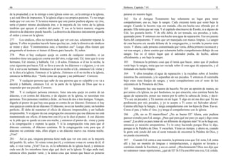 46                                                                                         Hebreos, Capítulo 7 #1                                                           31

de la propiedad, y se la entrego a esta iglesia como un...se la entrego a la iglesia,      pararse en nuestro lugar.
y así está libre de impuestos. Y la iglesia elige a sus propios pastores. Yo no tengo      182      En el Antiguo Testamento hay solamente un lugar para tener
nada que ver con eso. Y la única manera que este pastor pudiera alguna vez irse,           compañerismo; eso es, bajo la sangre. Cada creyente tenía que venir bajo la
sería el pastor mismo decidiendo irse, o la mayoría de los votos de la iglesia             sangre. Cuando la becerra roja era matada, ella era hecha una ofrenda por el
tendrían que apoyar el cambio del pastor. Y esa es la única manera; ninguna                pecado. Ella tenía que ser roja. Y el capítulo diecinueve de Éxodo, si a alguno de
directiva de diáconos puede hacerlo. La directiva de diáconos únicamente guarda            Uds. les gustaría leerlo. Y de ella debía de ser tomada, sus pezuñas, y todo,
el orden y cosas en la iglesia.                                                            quemado junto. Y entonces eso era hecho una agua de separación. Eso era puesto
277      Los síndicos, ellos no tienen nada que ver con eso, solamente reparan la          fuera del campamento. Y tenía que ser manejada con manos limpias. La sangre
iglesia. Y ellos no pueden hacerlo hasta que hay un...toda la directiva de síndicos        de esta becerra era sacada delante de la congregación, y rociaba la puerta siete
se reúne y dice: "Construiremos esto, o haremos eso". Luego ellos tienen que               veces. Y ahora, cada persona contaminada que venía, debía primero reconocer y
preguntarle al tesorero si tienen el dinero para hacerlo. Sí, señor.                       ver esa sangre, y darse cuenta que solamente había compañerismo debajo de esa
278      Pero si hay cualquier queja en contra de cualquier miembro, si un                 sangre. Ese es el único lugar que el adorador podía, de hecho, adorar
miembro tiene una queja en contra uno del otro, o algo mal, Ud. tiene que ir a ese         oficialmente, y era bajo la sangre.
hermano, Ud. mismo, y hablarle, Ud. y él solos. Entonces si él no lo recibe, la            183     Entonces la primera cosa que él tenía que hacer, antes que él pudiera
cosa siguiente por hacer, Ud. se lleva a uno de los diáconos o a alguien, y va con         venir bajo la sangre, tenía que ser rociada sobre él esta agua de separación, y el
Ud. a ver a ese hermano. Entonces si él no lo recibe a Ud., entonces Ud. viene y           inmundo era hecho limpio.
se lo dice a la iglesia. Entonces si la iglesia...Entonces si él no recibe a la iglesia,   184     Y ellos tomaban el agua de separación y la rociaban sobre el hombre
entonces la Biblia dice: "Tenle como un pagano y un publicano". Correcto.                  mientras iba caminando, y lo separaban de sus pecados. Y entonces él caminaba
279     Y cualquier persona que sabe de una persona que es culpable y no va a              bajo estas siete franjas de sangre, y tenía compañerismo con el resto de los
decirle y hablarle, entonces Ud. es la parte de la Iglesia de Dios que va a                creyentes en la Presencia de Dios.
responder por ese pecado. Correcto.                                                        185     Solamente hay una manera de hacerlo. No por un apretón de manos, no
280      Y si cualquier persona entonces, tiene una-una queja en contra de un              por unirse a la iglesia, no por bautismos, no por emoción, sino caminar hasta las
diácono, o en contra del diácono, o de alguien en la iglesia, se necesitan tres            aguas de separación, poner sus manos por fe sobre la cabeza de Jesús, y decir:
personas. Tres personas vendrán y dirán...en boca de dos o tres testigos. Vengan,          "Yo soy un pecador, y Tú moriste en mi lugar. Y algo en mí me dice que Tú me
díganle al pastor de que hay una queja en contra de un diácono. Entonces si hay            perdonarás por mis pecados, y yo te acepto a Ti como mi Salvador ahora".
una queja en contra de un diácono. El diácono, no es un hombre justo, un hombre            Camine allá bajo la Sangre, y tenga compañerismo con los hijos de Dios. Eso es.
perfecto...Él debe de mantener el oficio de diácono irreprensible, y ser hallado           Coma el pan, y beba el vino, y-y tenga el compañerismo con la iglesia.
irreprensible. Y si alguno de esa congregación encuentra que ese diácono no está           186     ¿Oh, no es El maravilloso? ¿No es bueno El? Ahora, esto pudiera
manteniendo ese oficio, él toma tres con él y se lo dice al pastor. A ese diácono          parecer extraño para Ud. amigo. ¿Para qué-para qué me paro yo aquí y digo estas
se le pide que se quede en casa esa noche, y entonces el pastor de...viene y junta         cosas? ¿Las diría yo para tratar de ser diferente de alguien más? Si yo lo hago así,
a la congregación y expone la queja. Y si la congregación vota para que el                 entonces yo necesito arrepentirme. Yo lo estoy haciendo porque Dios lo dijo,
diácono continúe, el diácono continúa. Si la congregación vota para que el                 porque es la Palabra de Dios. Y escuchen. Viene un tiempo, y ahora es, cuando
diácono no continúe más, ellos eligen a un diácono nuevo esa misma noche.                  la gente está yendo del este al oeste tratando de encontrar la Palabra de Dios, y
¿Ven?                                                                                      no puede encontrarla.
281      Así es que, ninguna persona tiene nada que ver con esto; es la mayoría            187     Cuando Ud. entra a una reunión, la primera cosa que Ud. nota, Ud. entra
del pueblo. Sí, señor. Si veinte votan por él, y veintiuno votan en contra de él, él       allí y hay un montón de lenguas e interpretaciones, y alguien se levanta y
sale, o vice versa. ¿Ven? Eso es, es la soberanía de la iglesia local, y entonces          continúa citando la Escritura; y eso es carnal. ¡Absolutamente! Dios nos dijo que
cada uno de los miembros tiene algo qué decir en la iglesia. Si algo anda mal,             no usáramos vanas repeticiones, ¿qué de El? Si El la escribió una vez, Ud. créala.
entonces ellos pueden venir, y la única cosa que tienen que hacer es ponerse
 