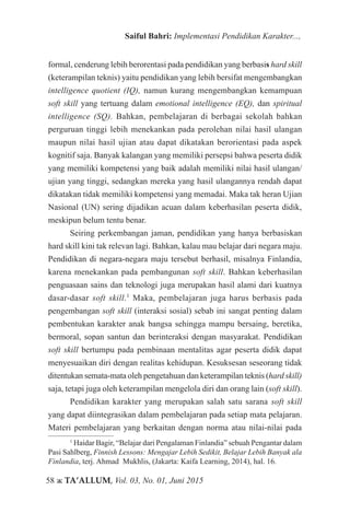 Revisi kurikulum pendidikan agama untuk mengatasi krisis moral