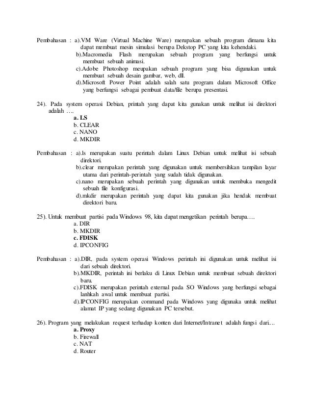 57014132 kumpulan soal soal tkj beserta pembahasan